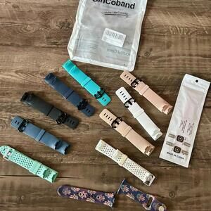 Variety Bundle of Sports Band for Fitness Devices, Multiple Colors, All New